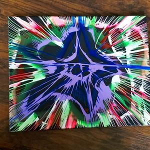 💥16x20 canvas Spin Art
